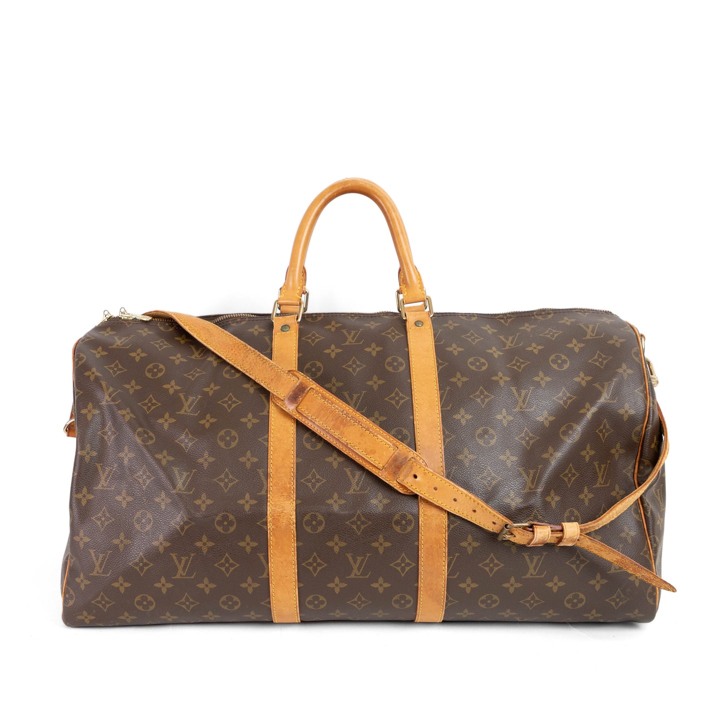 LOUIS VUITTON keepall bandouliere 55 with crossbody strap