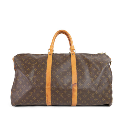 LOUIS VUITTON keepall bandouliere 55 with crossbody strap