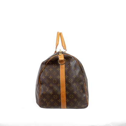 LOUIS VUITTON keepall bandouliere 55 with crossbody strap