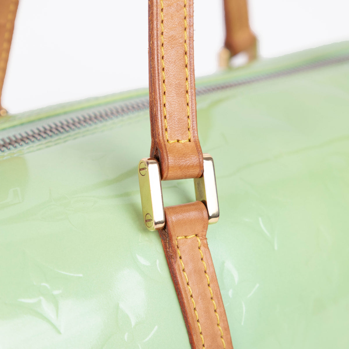 LOUIS VUITTON mint green vernis bedford
