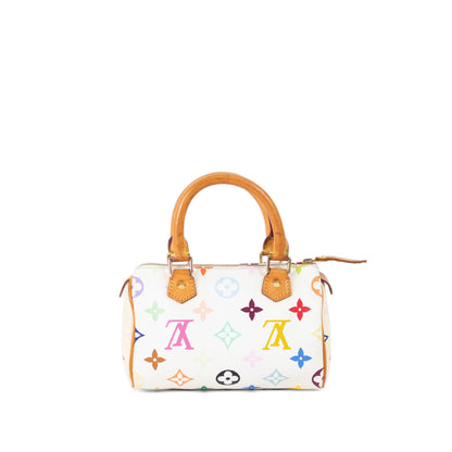 LOUIS VUITTON murakami mini speedy w/ strap