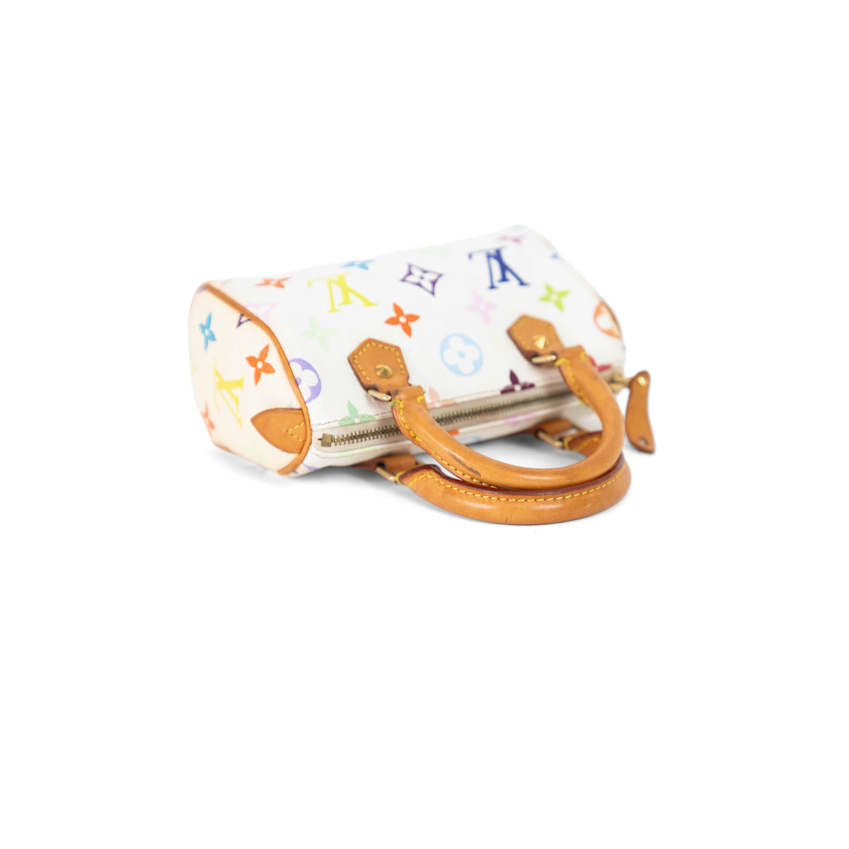 LOUIS VUITTON murakami mini speedy w/ strap