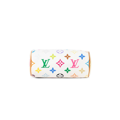 LOUIS VUITTON murakami mini speedy w/ strap