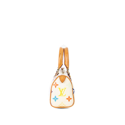 LOUIS VUITTON murakami mini speedy w/ strap