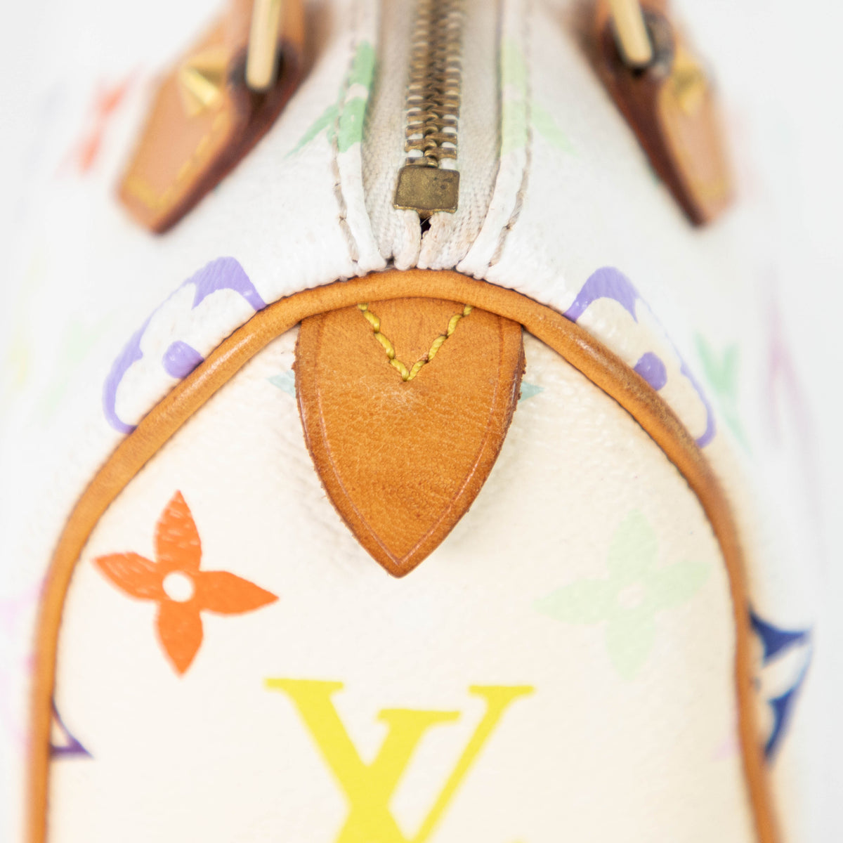 LOUIS VUITTON murakami mini speedy w/ strap