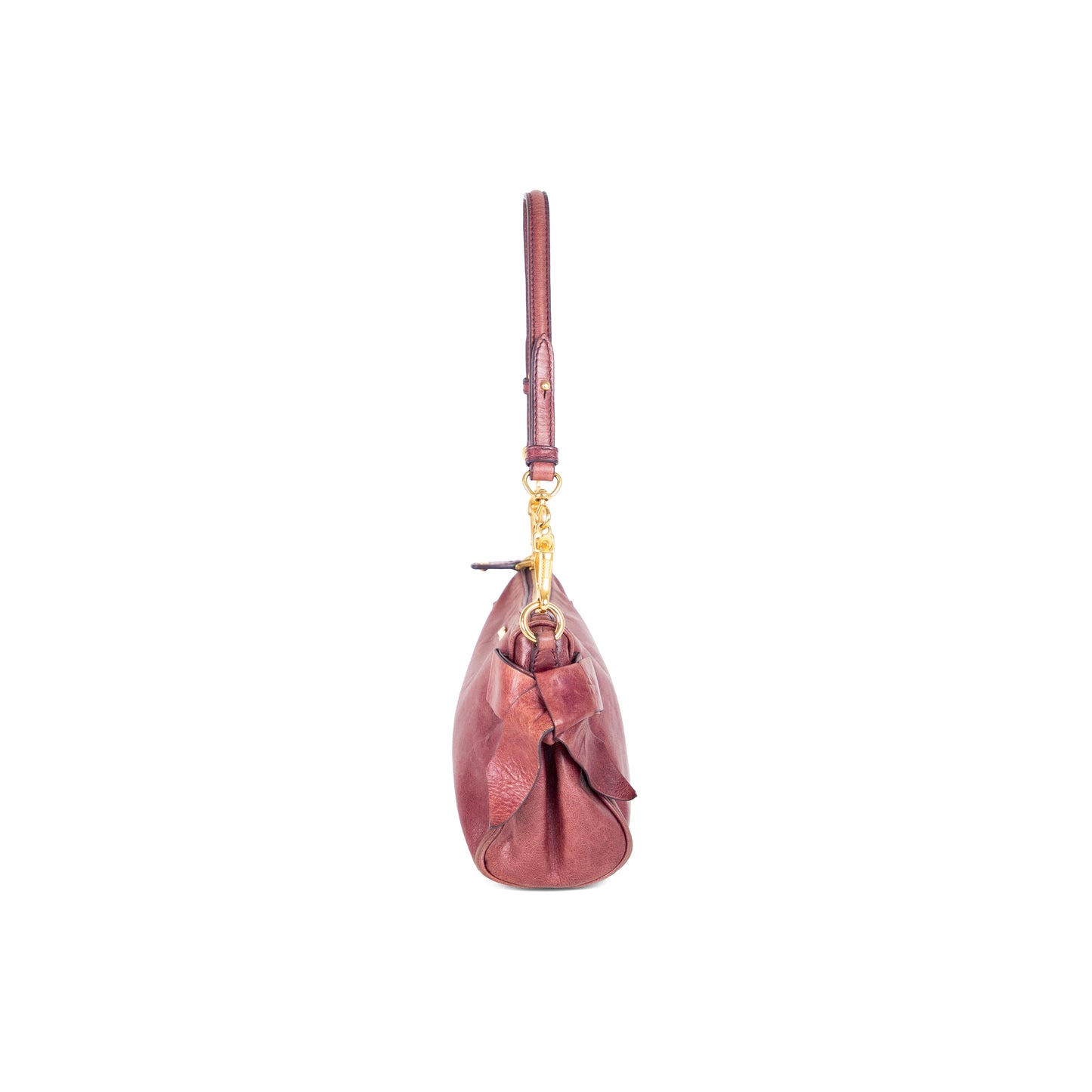 MIU MIU lavender leather shoulder bag