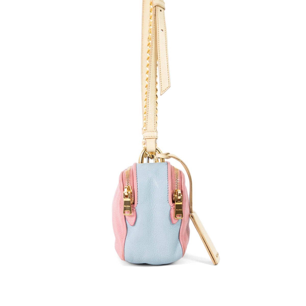 MIU MIU leather crossbody bag