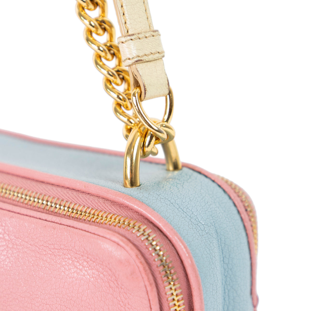 MIU MIU leather crossbody bag
