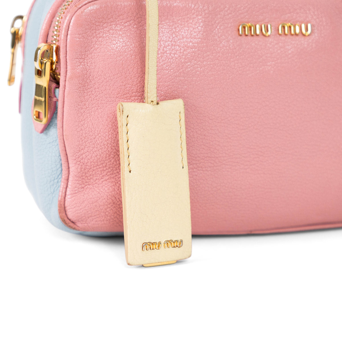 MIU MIU leather crossbody bag