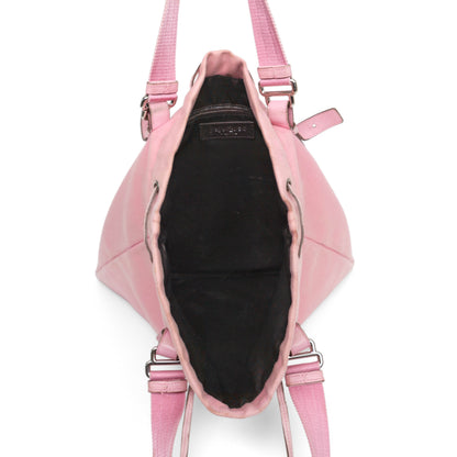 YSL pink canvas tote