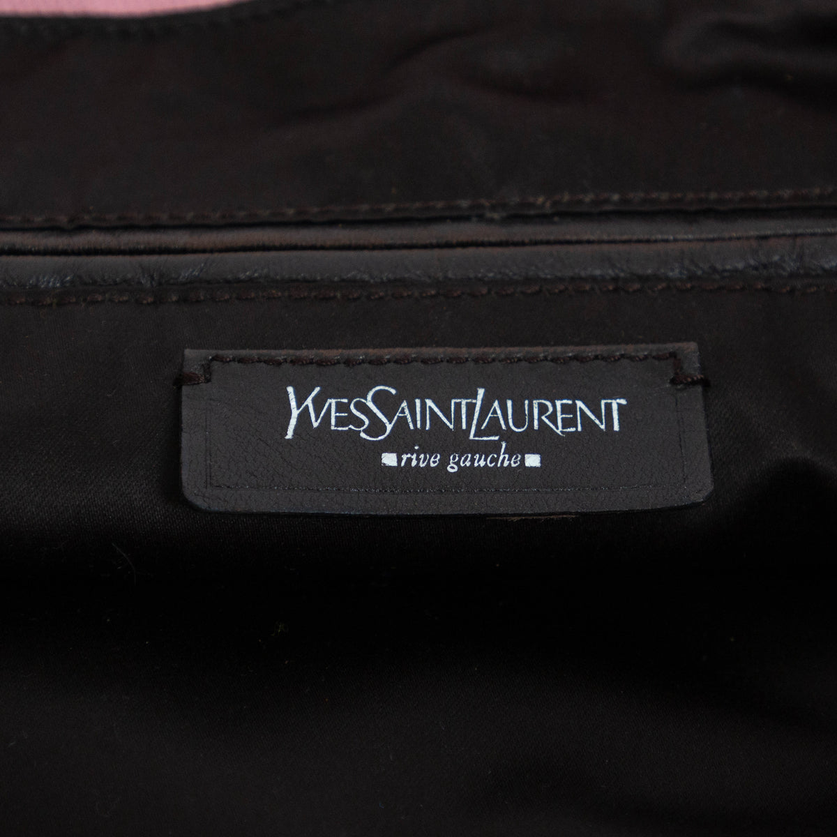 YSL pink canvas tote