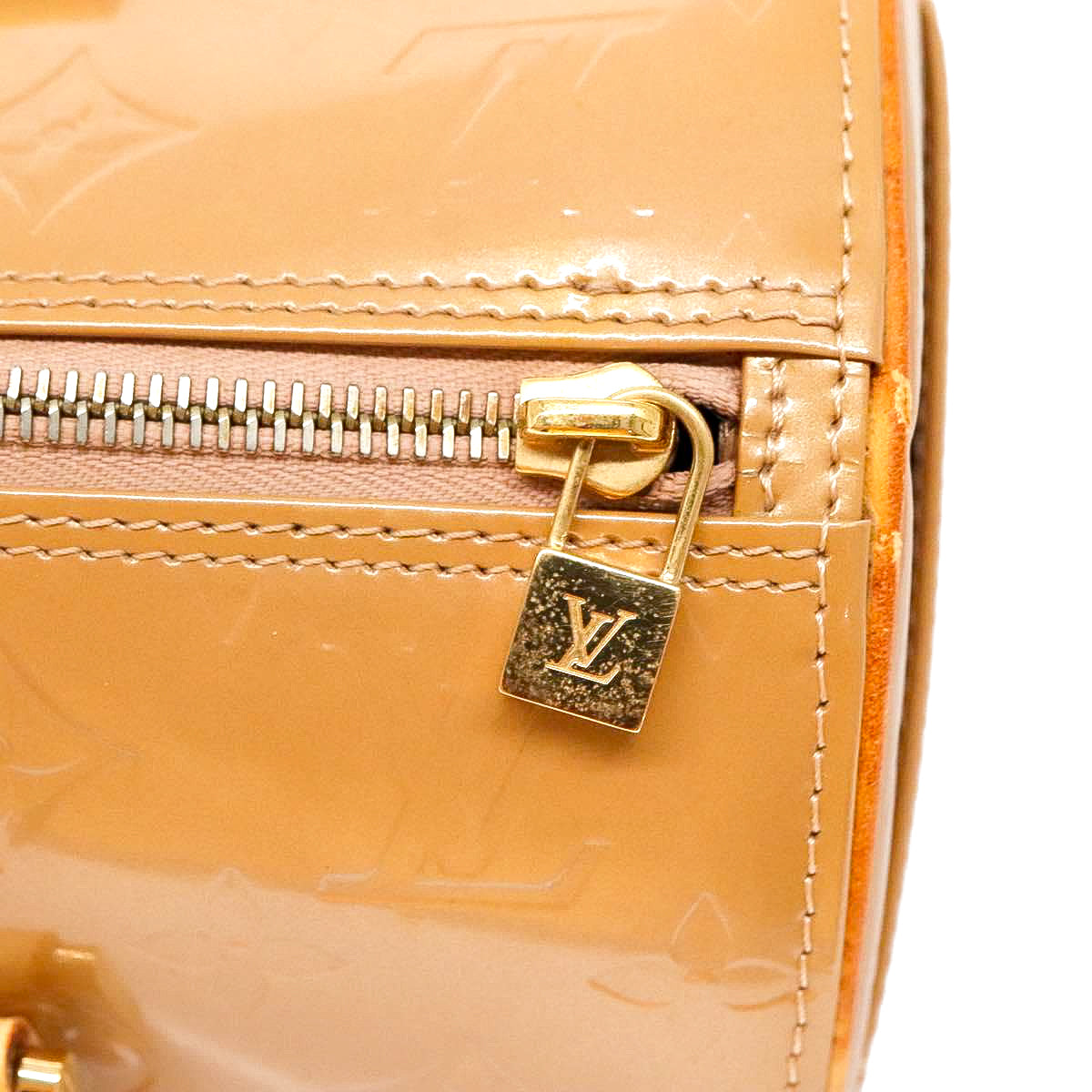 LOUIS VUITTON caramel vernis bedford