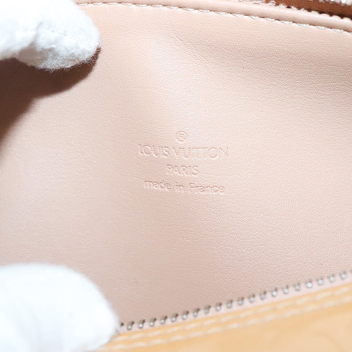 LOUIS VUITTON caramel vernis bedford
