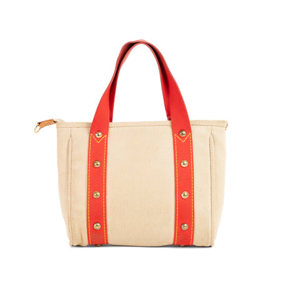 LOUIS VUITTON mini canvas antigua cabas tote