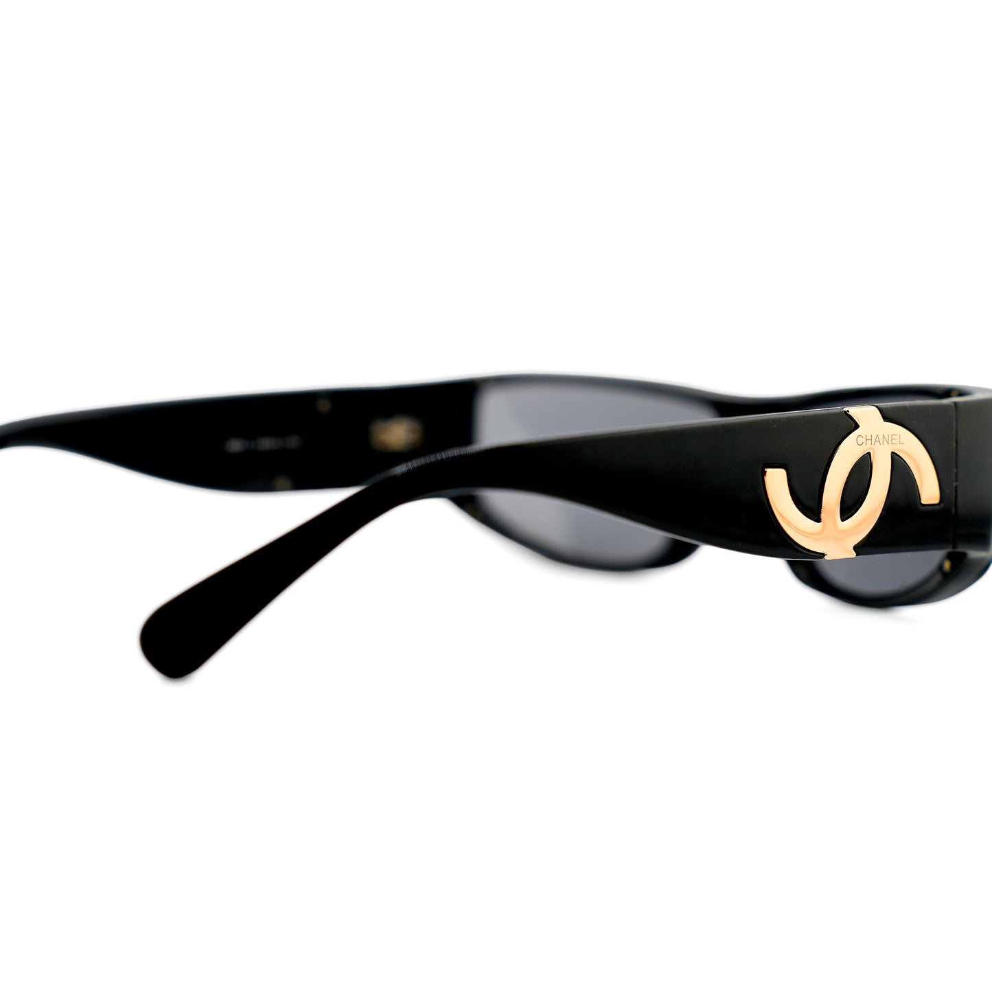 CHANEL 5072 black shield sunglasses
