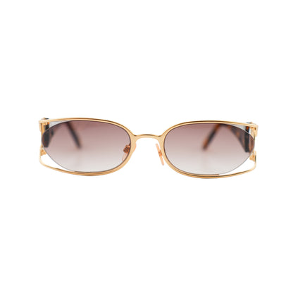 CHANEL CC tortoiseshell sunglasses 4023