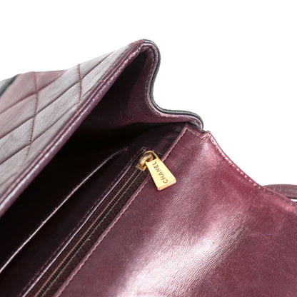 CHANEL lambskin quilted shoulder bag