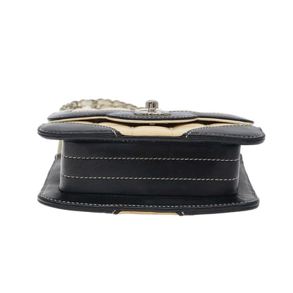CHANEL cream mini chocolate bar bag
