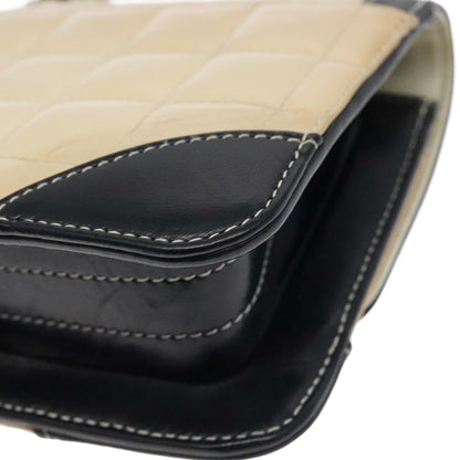 CHANEL cream mini chocolate bar bag