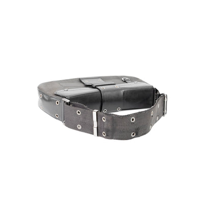 DIOR black chic street leather columbus ave shoulder bag
