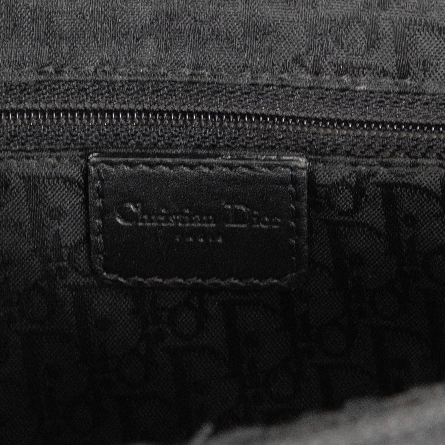 DIOR black chic street leather columbus ave shoulder bag