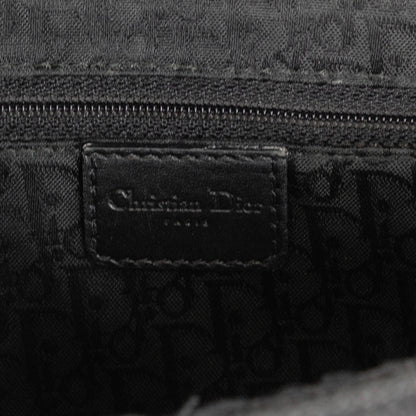 DIOR black chic street leather columbus ave shoulder bag