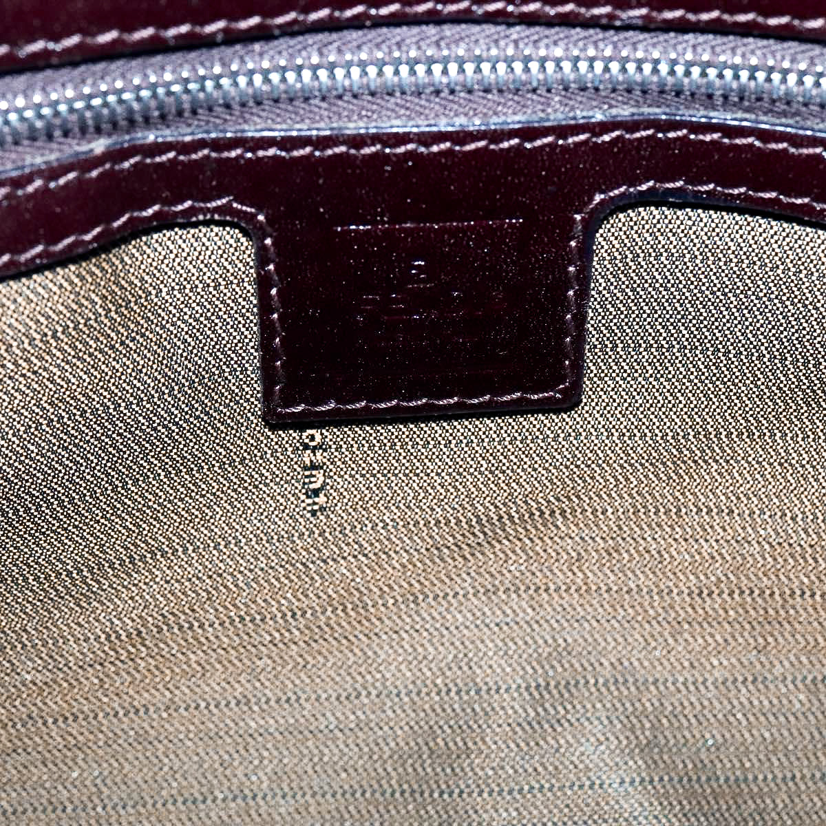 FENDI zucca flap mamma baguette