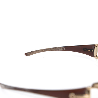 GUCCI horsebit shield sunglasses