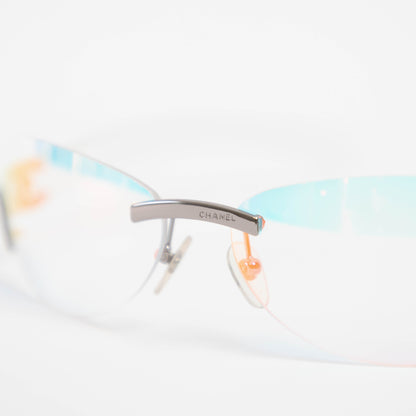 CHANEL iridescent  sunglasses