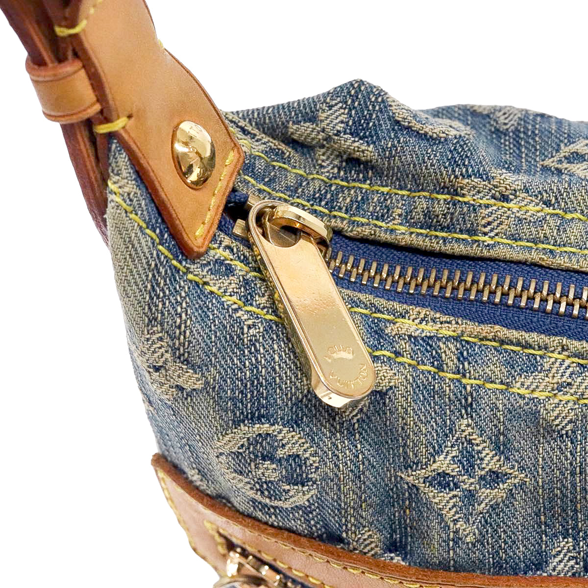 LOUIS VUITTON denim baggy pm