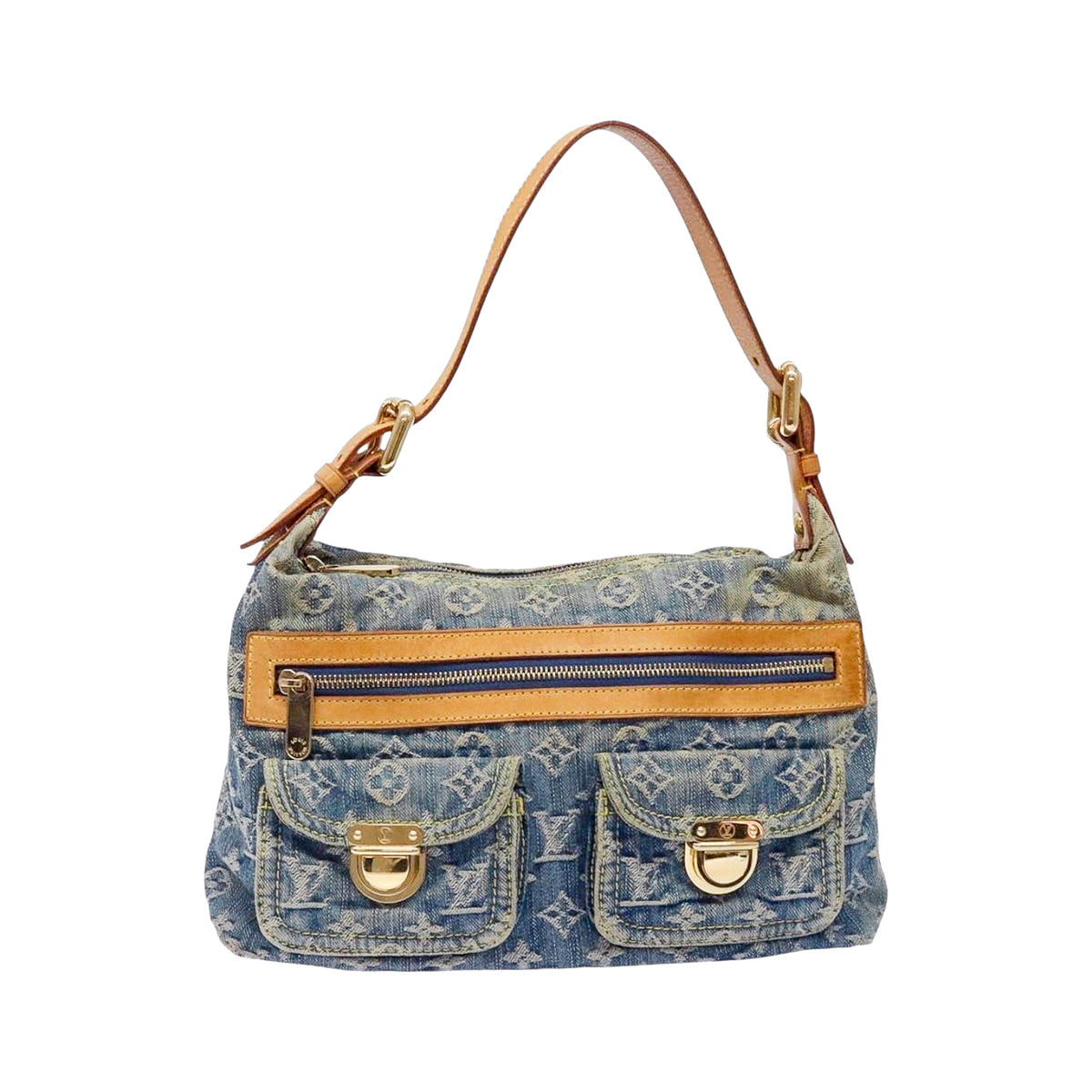 LOUIS VUITTON denim baggy pm