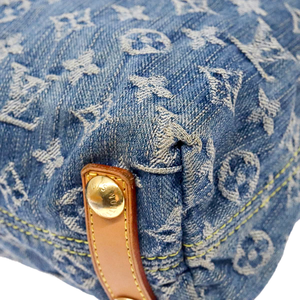 LOUIS VUITTON denim baggy pm