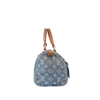 LOUIS VUITTON denim neo speedy