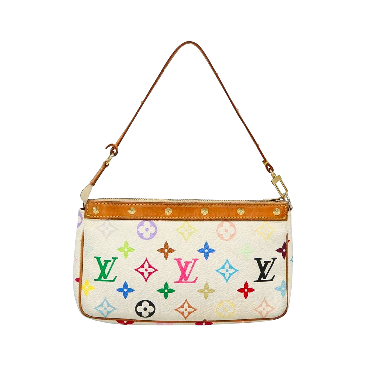 LOUIS VUITTON x Murakami multicolor pochette