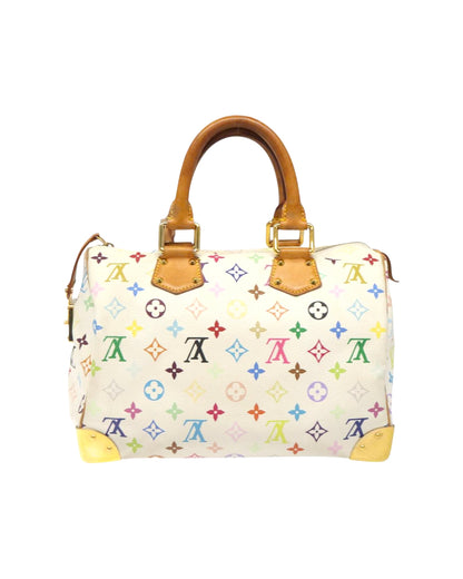 LOUIS VUITTON x Takashi Murakami multicolor speedy 30