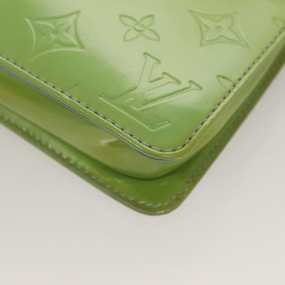 LOUIS VUITTON green vernis lexington pochette