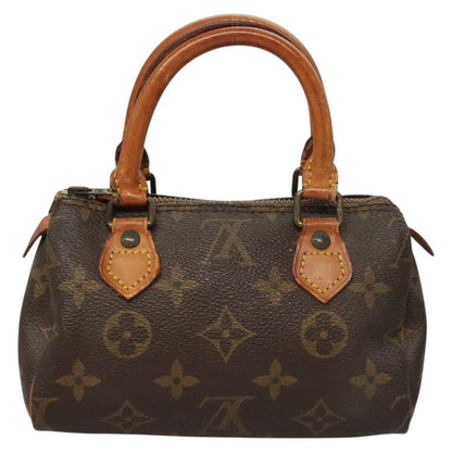 LOUIS VUITTON mini speedy with strap