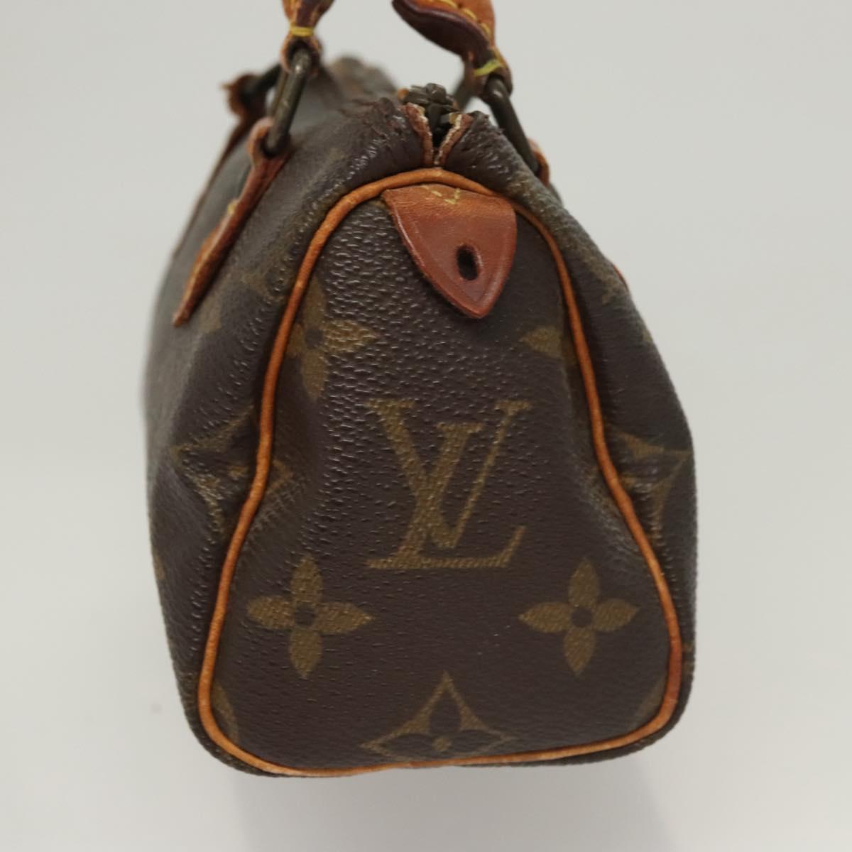 LOUIS VUITTON mini speedy with strap