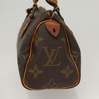 LOUIS VUITTON mini speedy with strap