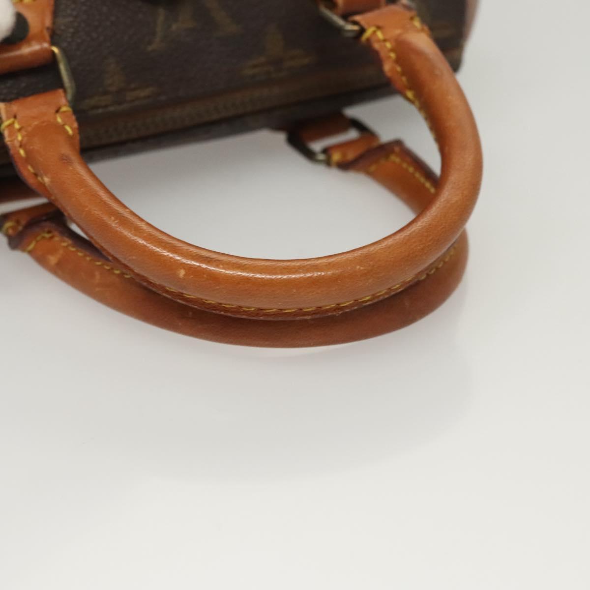 LOUIS VUITTON mini speedy with strap