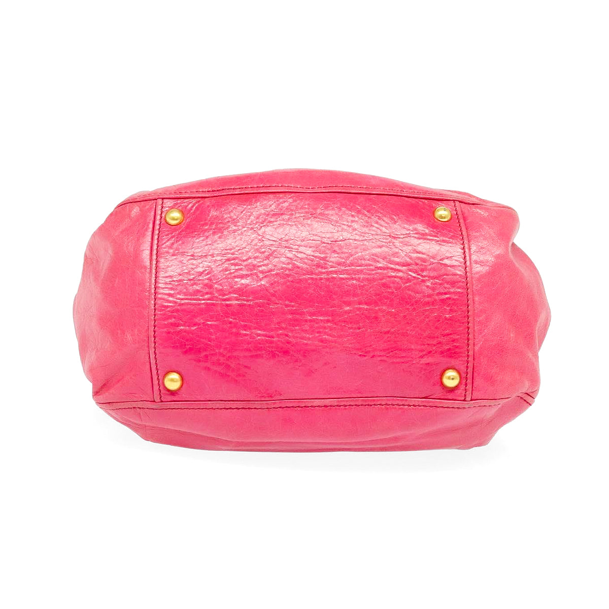 MIU MIU Matelassé Lux Leather Satchel W/strap