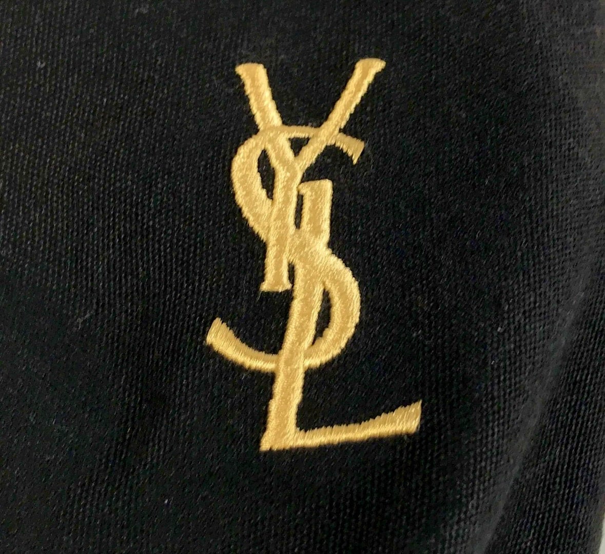 YSL linen tote