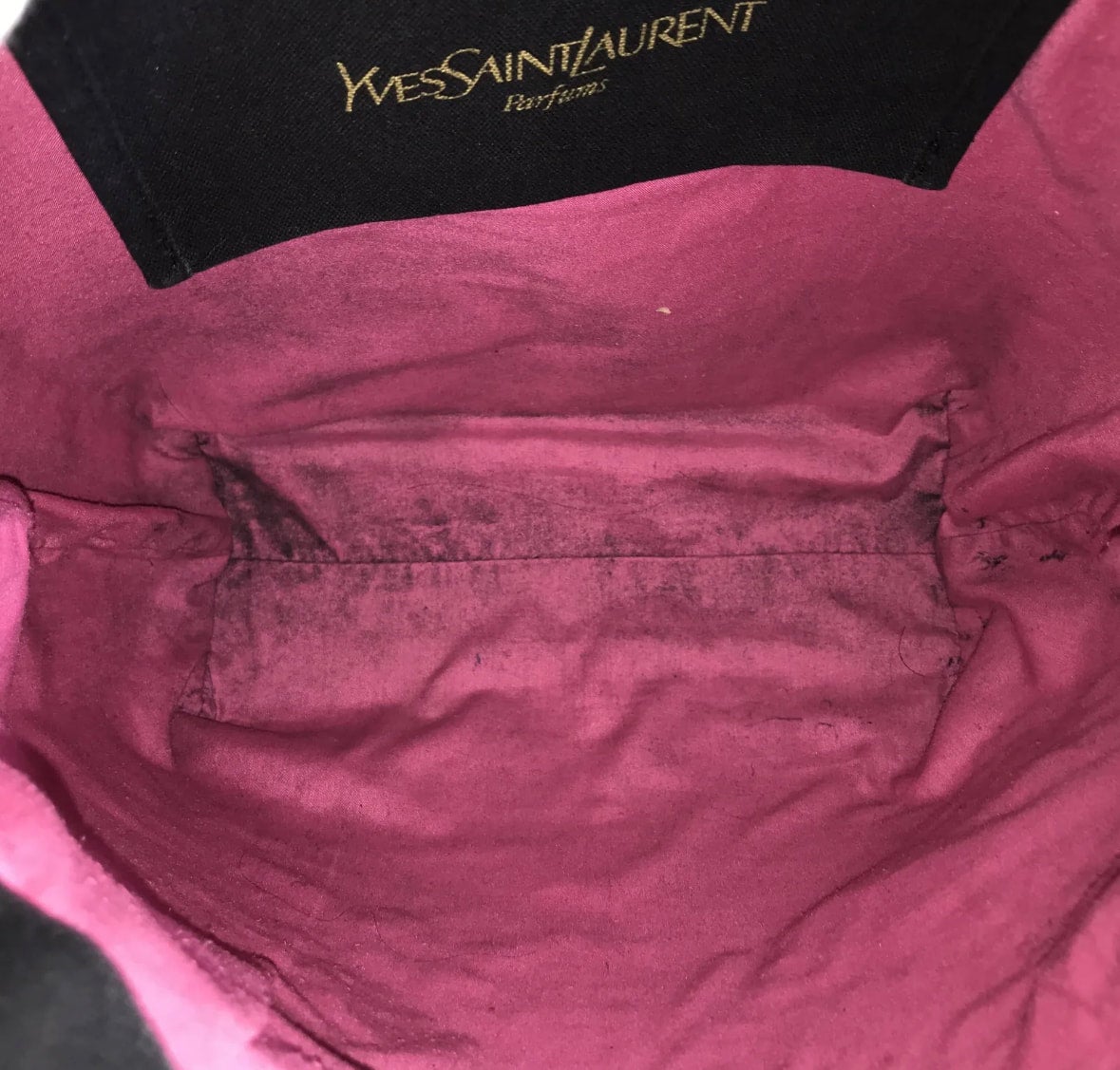 YSL linen tote