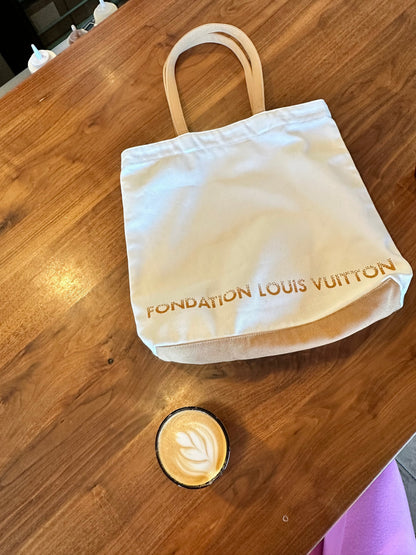 LOUIS VUITTON canvas tote