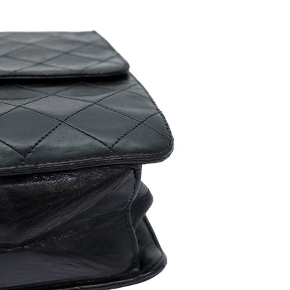 CHANEL matelasse lambskin flap bag