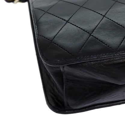 CHANEL matelasse lambskin flap bag
